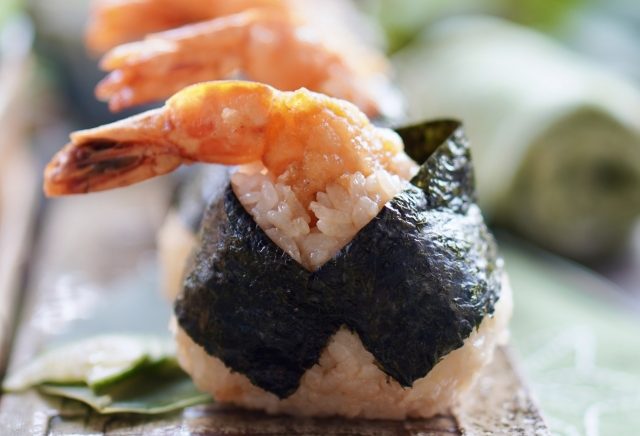 Tenmusu (Tempura Rice Ball)